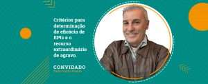 Critérios para determinação de eficácia de EPIs